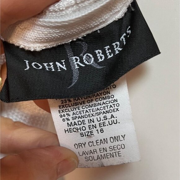 80s Jumpsuit White Waffle Knit Bodice, Crepe Rayon Pantsuit Minimalist Corpcore - Picture 7 of 9